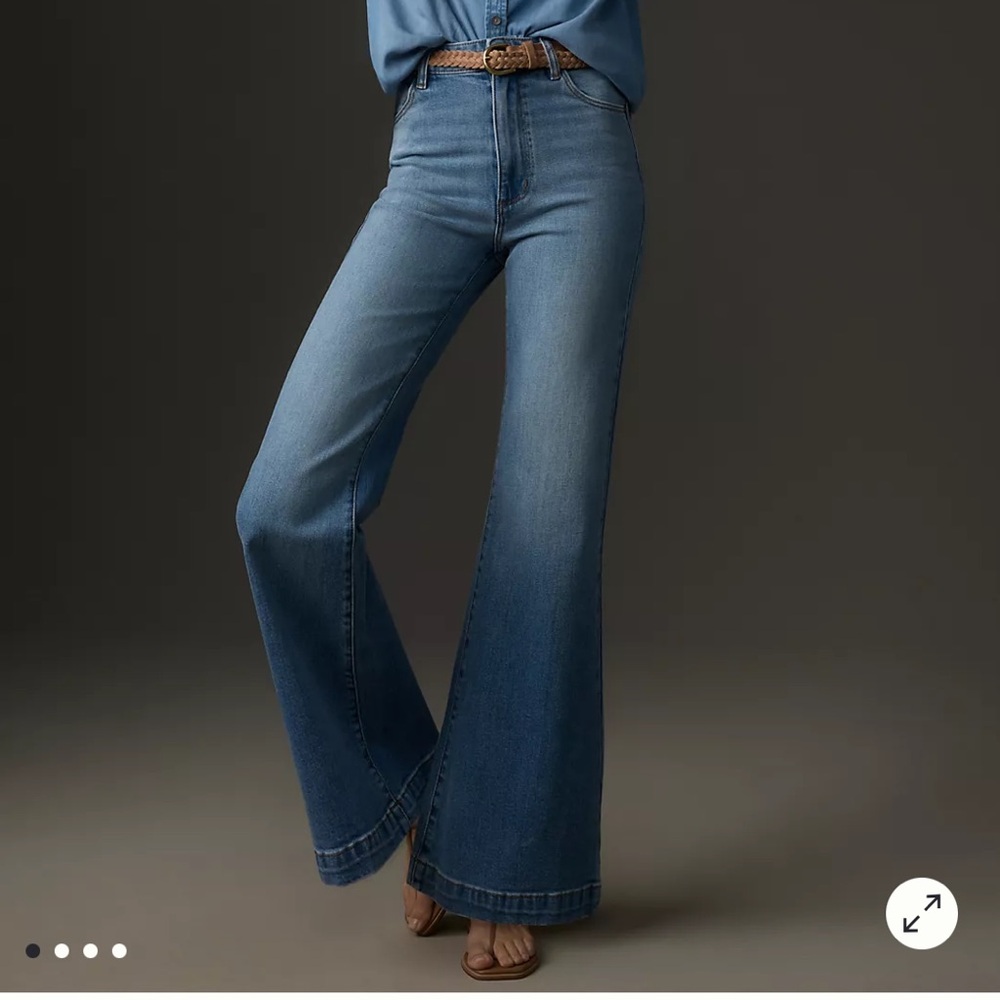 Rolla's Eastcoast High-Rise Flare Jeans in Kate